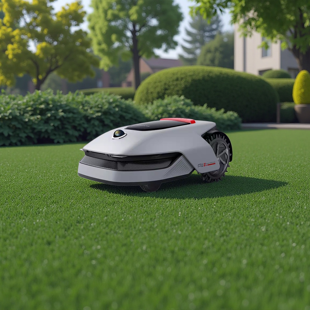 The lawn mower can adjust the mowing length by 3 to 7cm Application Scenario