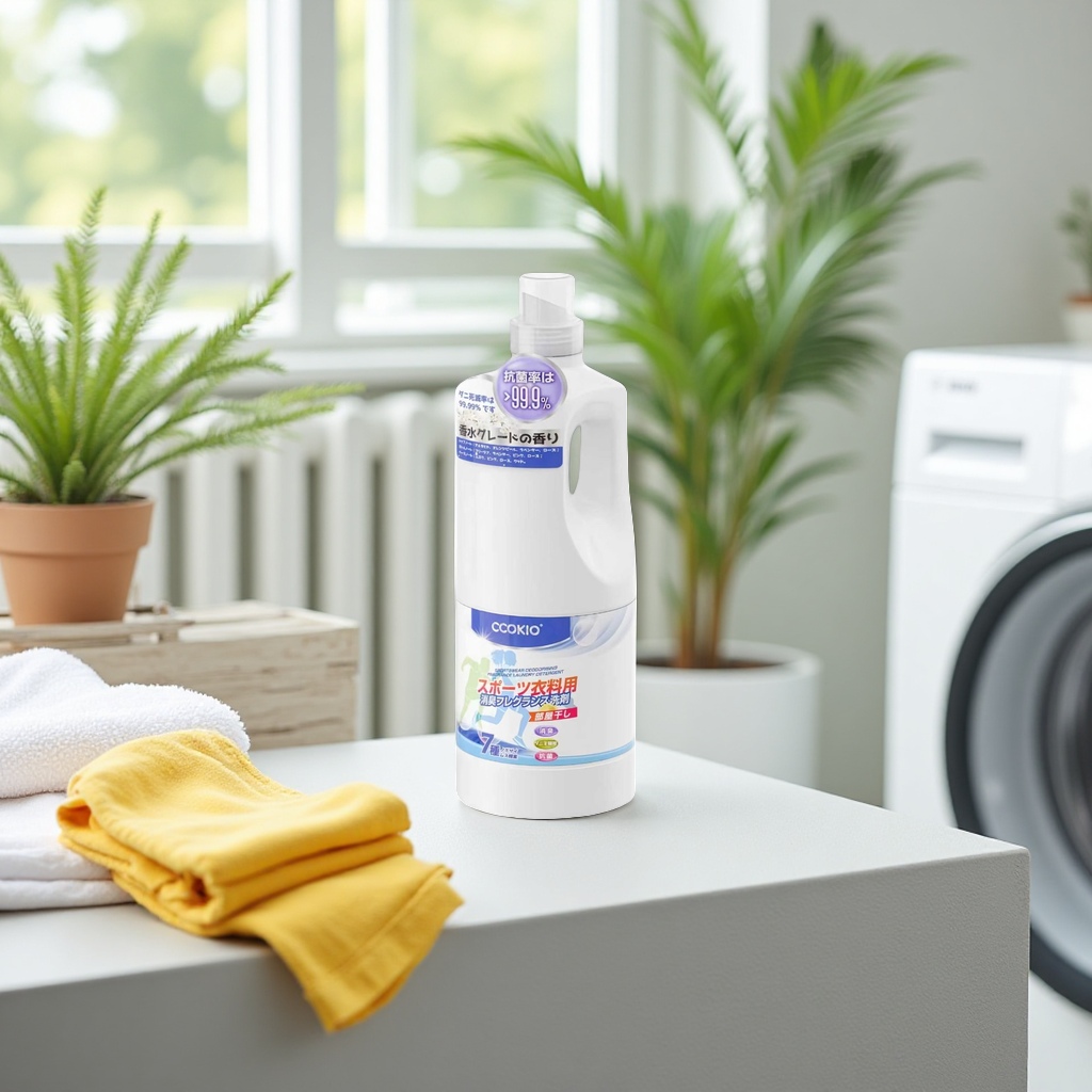 Japanese CCOKIO sports laundry detergent, antibacterial, deodorizing and swearing-removing, is a special cleaning liquid for sports clothing and fitness wear Application Scenario