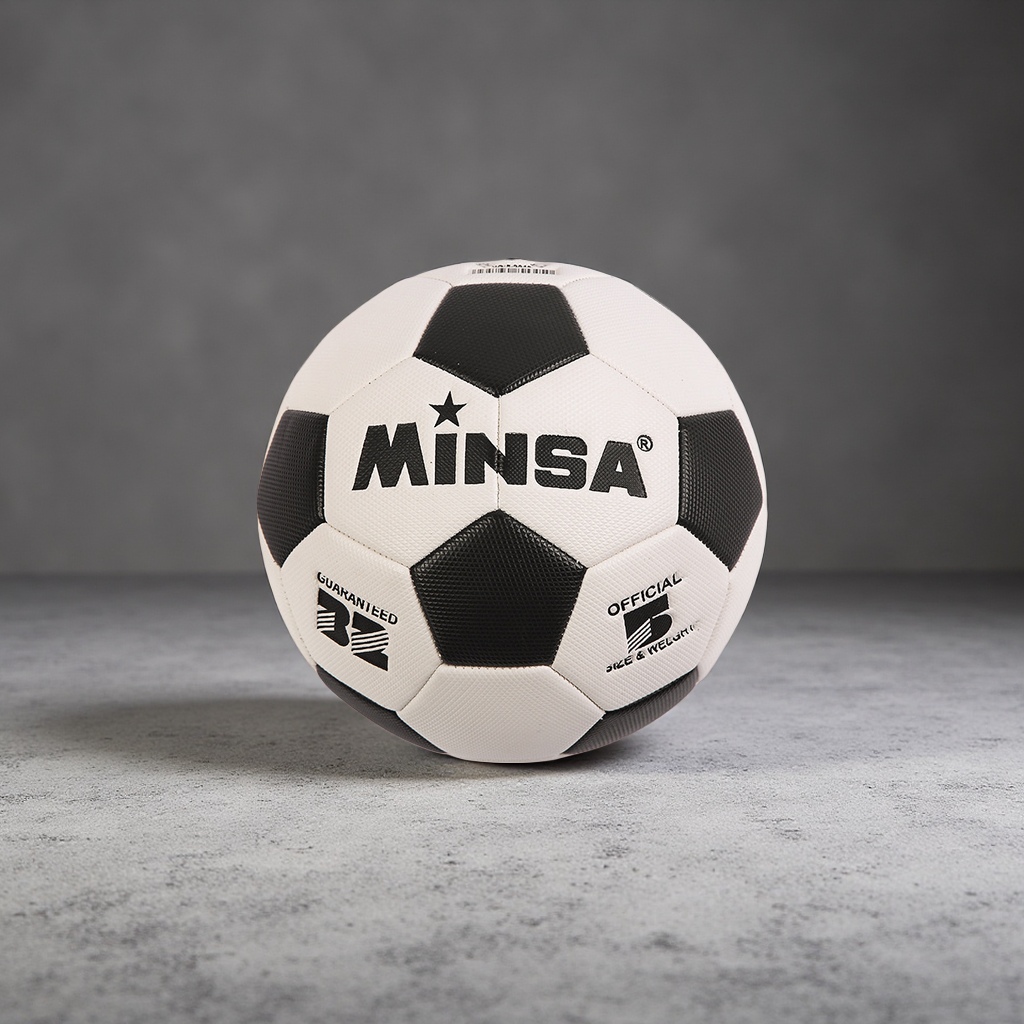 Standard size of PVC material for black and white football training and competition Application Scenario