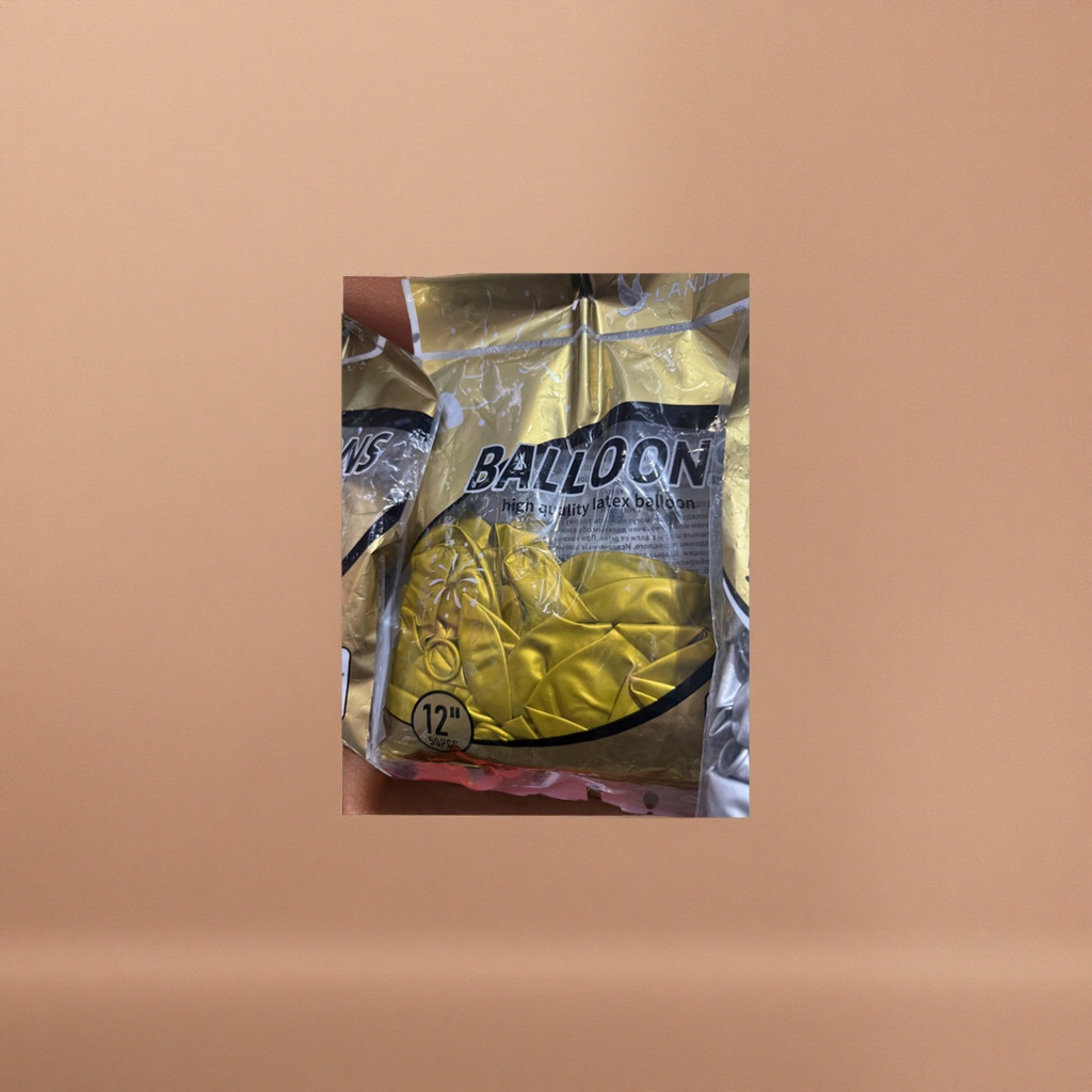 Golden balloon packaging gift box set for festival celebration decoration supplies Specification image