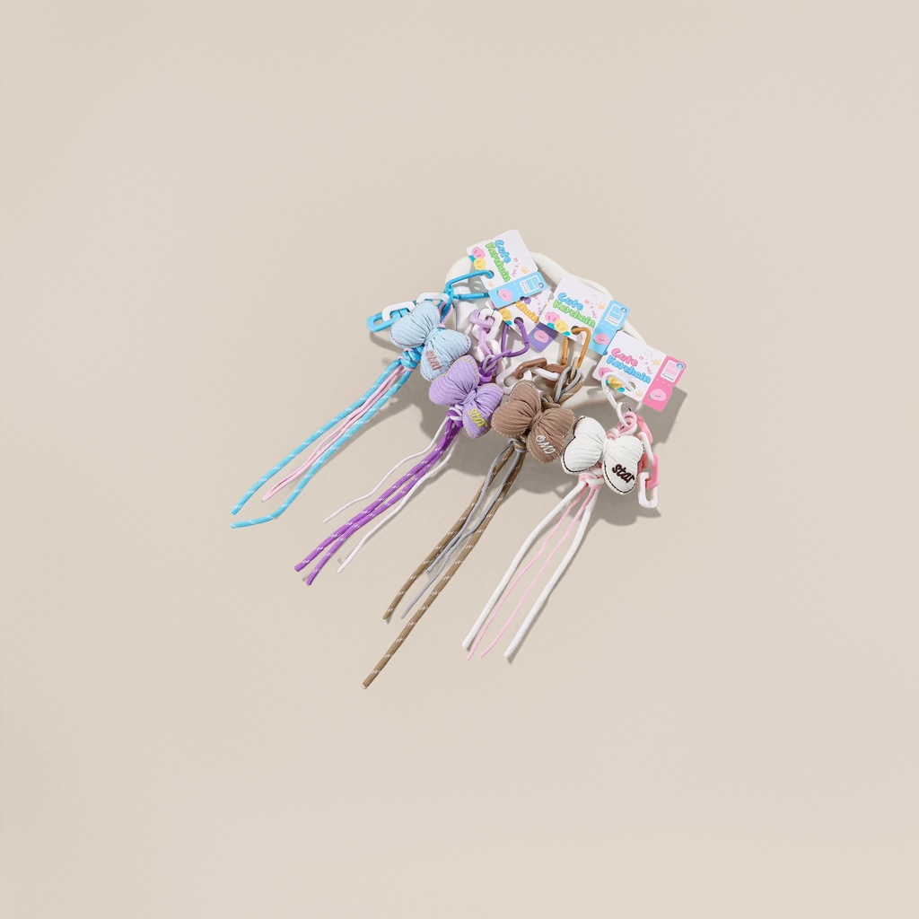 彩色蝴蝶结钥匙扣产品图