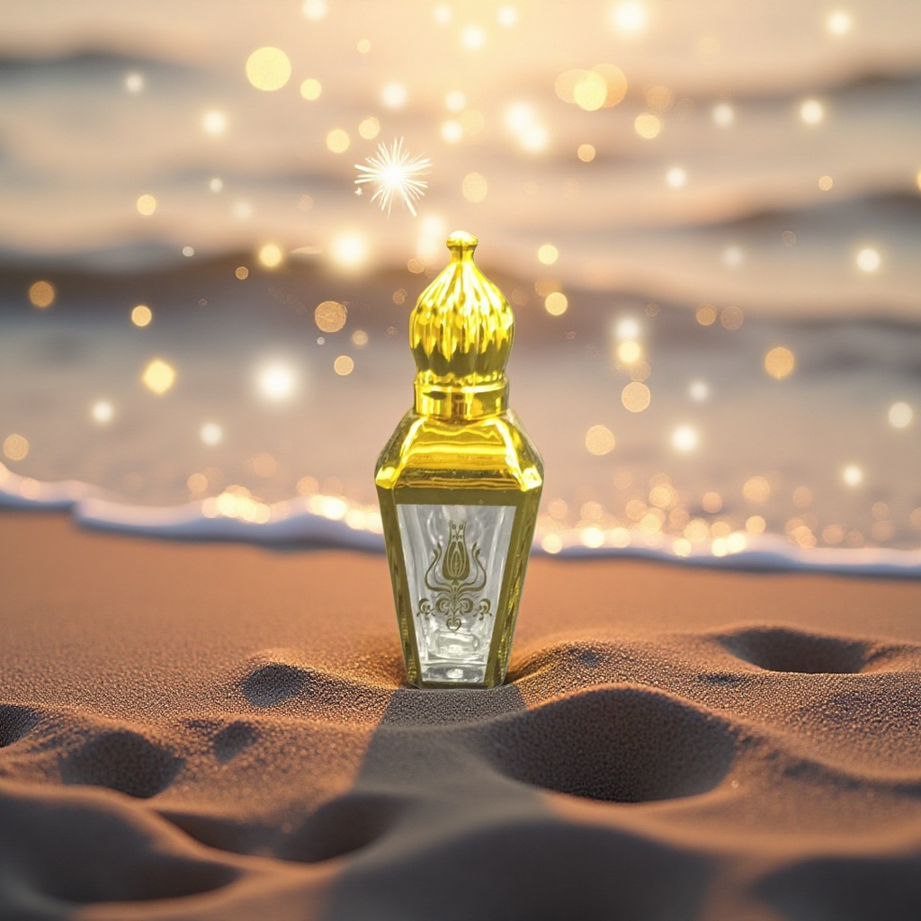 Golden bottle body perfume bottle, glass spray bottle, 100ml household aroma diffuser, aliquoted empty bottle Application Scenario