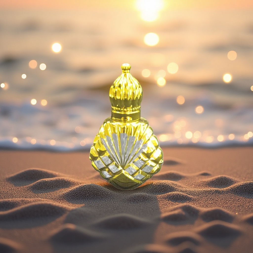 Golden carved aroma bottle, indoor fragrance display piece, exquisite glass diffuser Specification image