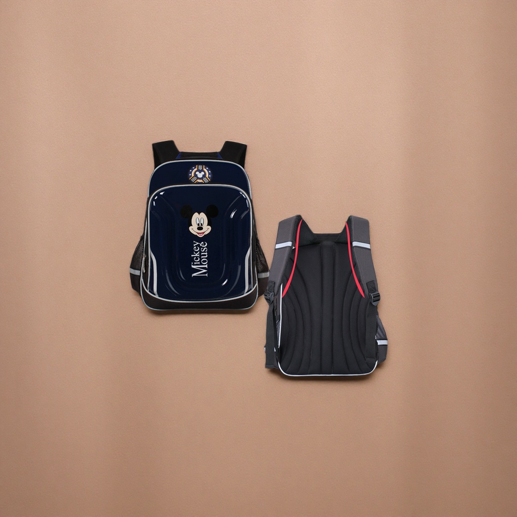 Deep blue Mickey children's schoolbag, lightweight, wear-resistant and large-capacity student backpack Application Scenario