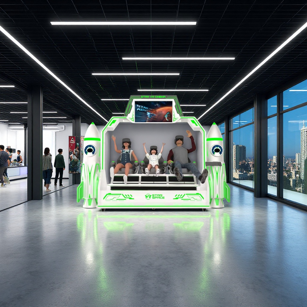 Ракетный комплекс Star VR Cinema, разработанный в кинотеатрах Application Scenario