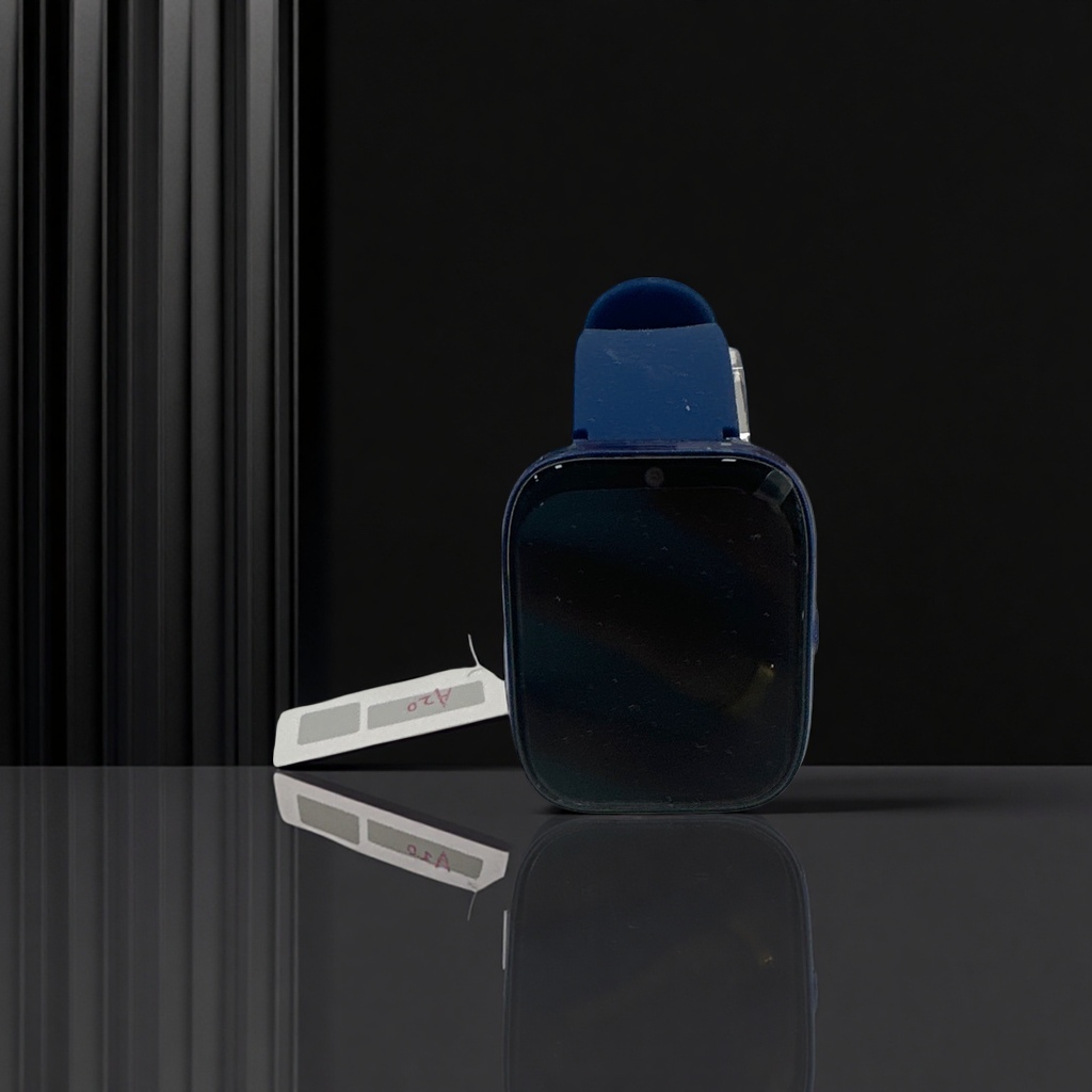 Blue smartwatch for men, heart rate monitoring during exercise, waterproof and long-lasting battery life Specification image