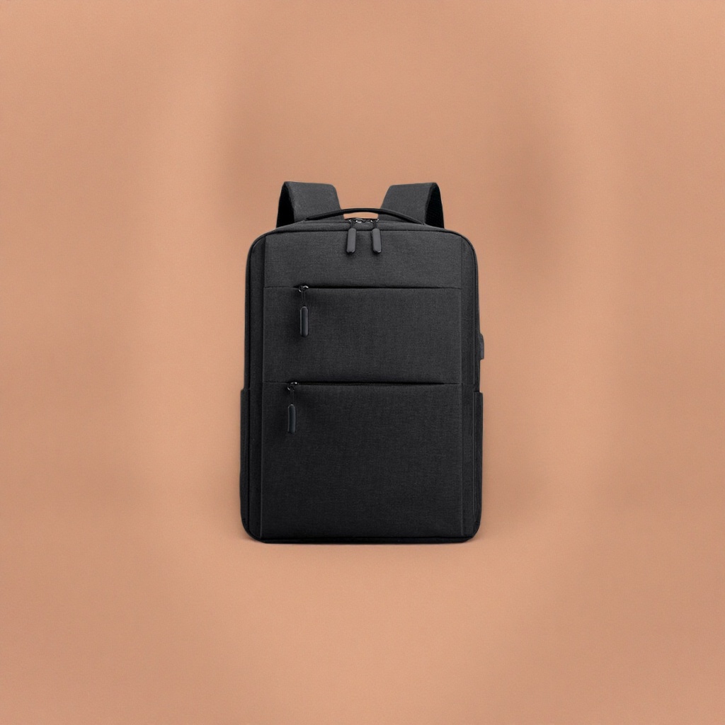 This black backpack is lightweight and large-capacity, suitable for both men and women as a student commuting travel bag Application Scenario