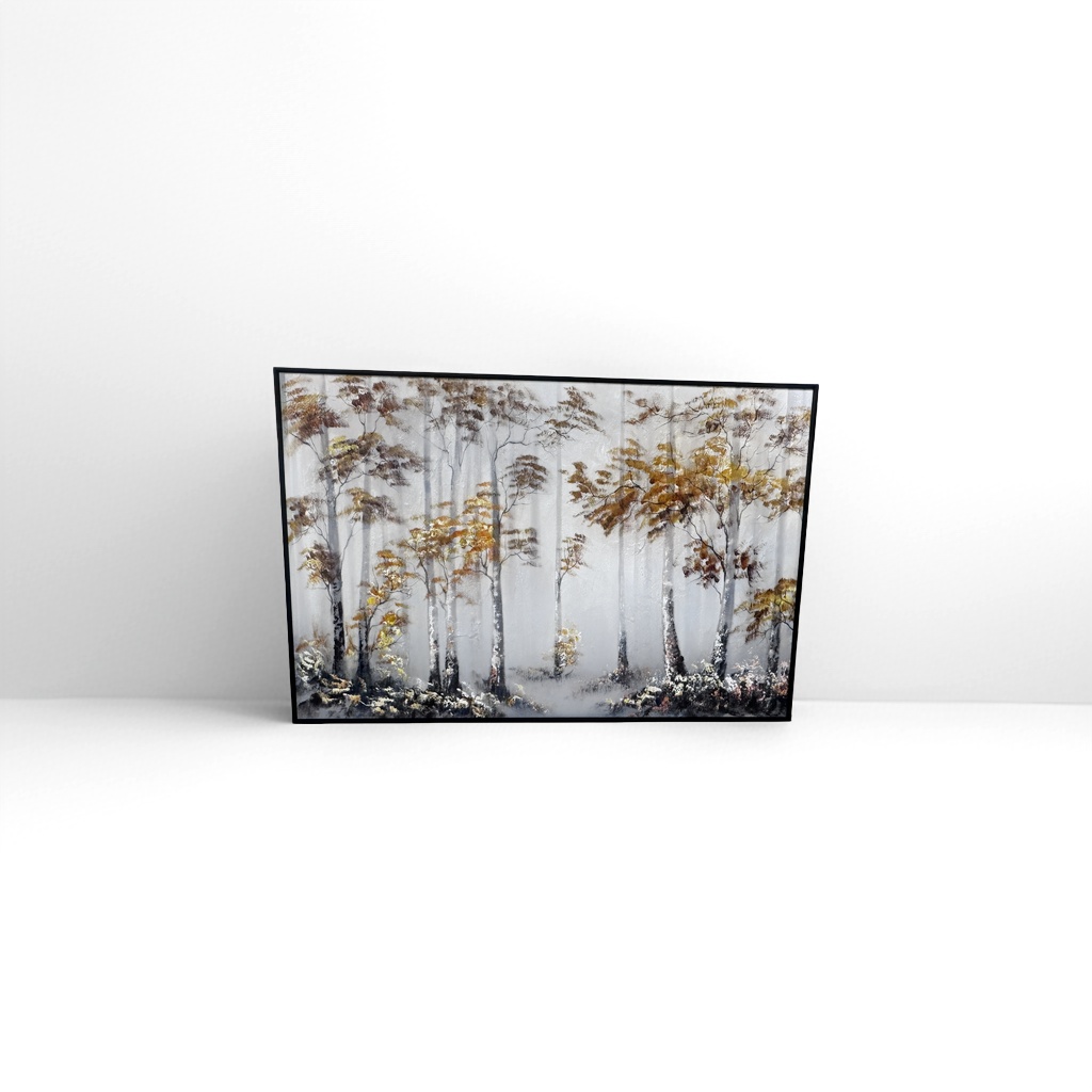 抽象森林风景画产品图