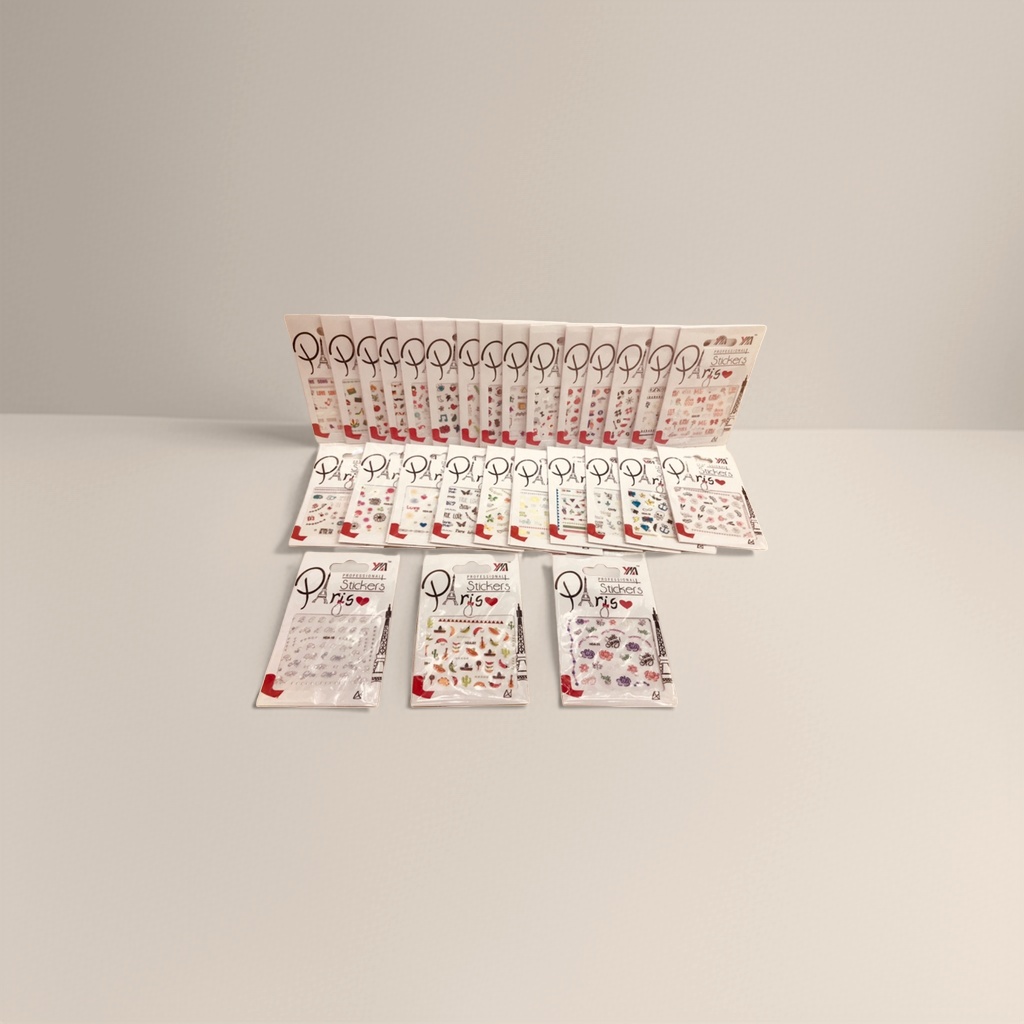白色贴纸包装 通用装饰贴纸 自粘防水可移除创意DIY手工素材图