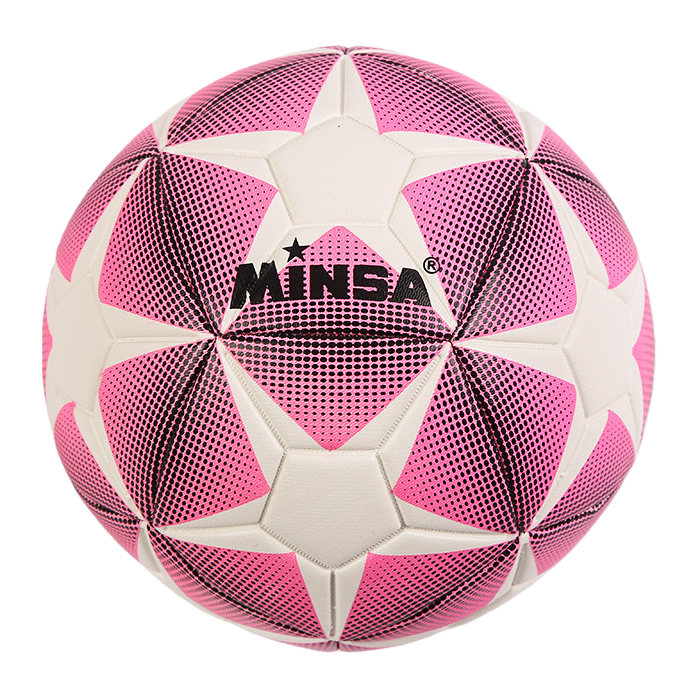 Yellow and red professional training football leather wear-resistant standard size Item Picture