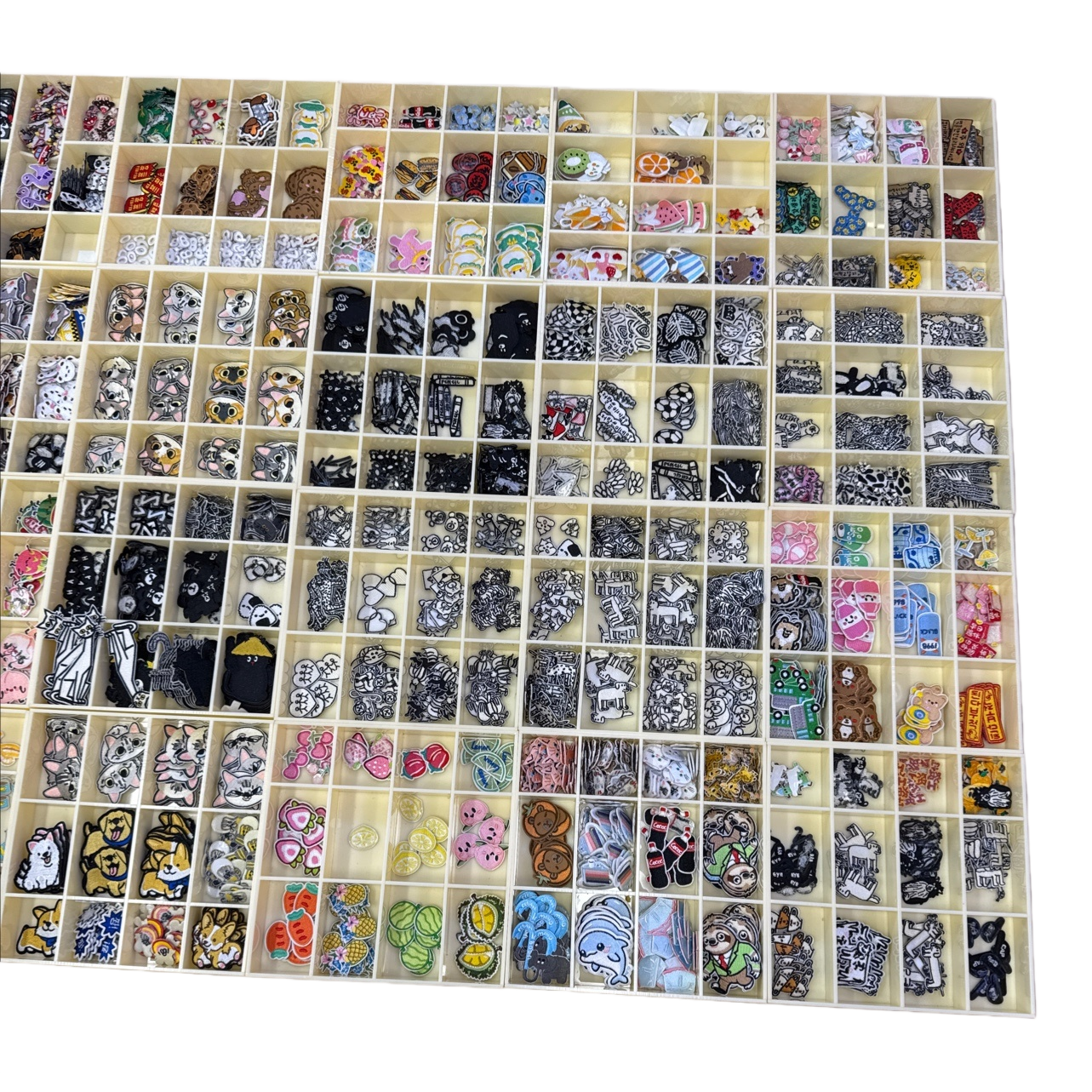 مجموعة ملصقات ملونة مزخرفة يدوياً مزخرفة بالألوان يمكن تمزيق ملصقات DY بألوان متعددة Item Picture