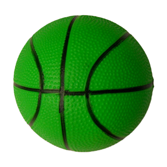 The green basketball training is made of competition-grade PU material, which is wear-resistant and anti-slip, measuring 60cm Item Picture