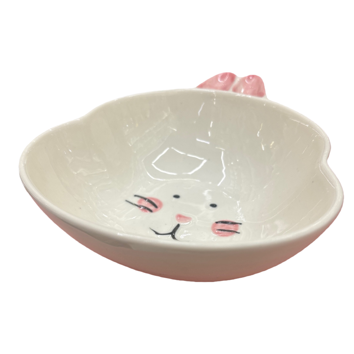 أطباق صغيرة من السيراميك الأرانب البيضاء Item Picture