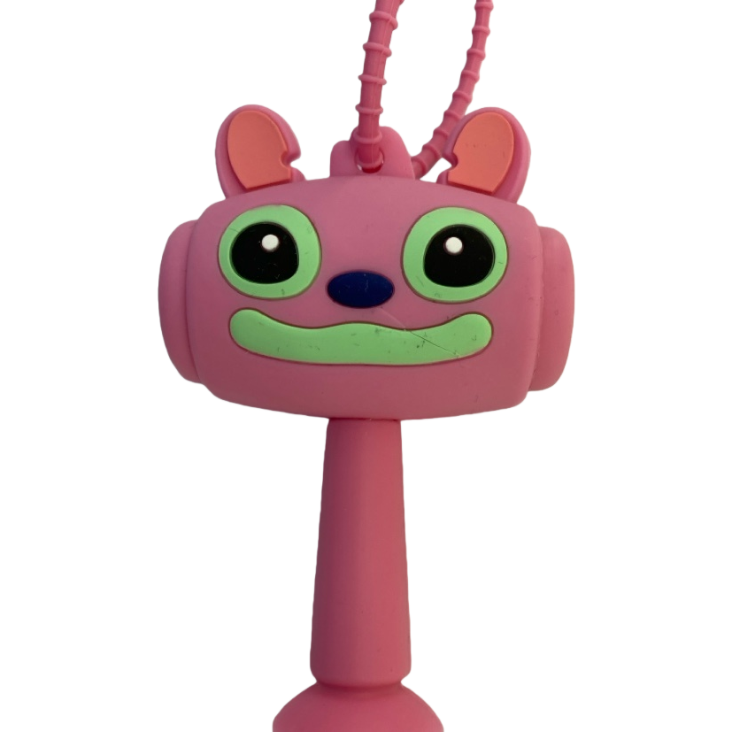 Pink cartoon pendants, cute plush keychains, car bags and decorative items Item Picture
