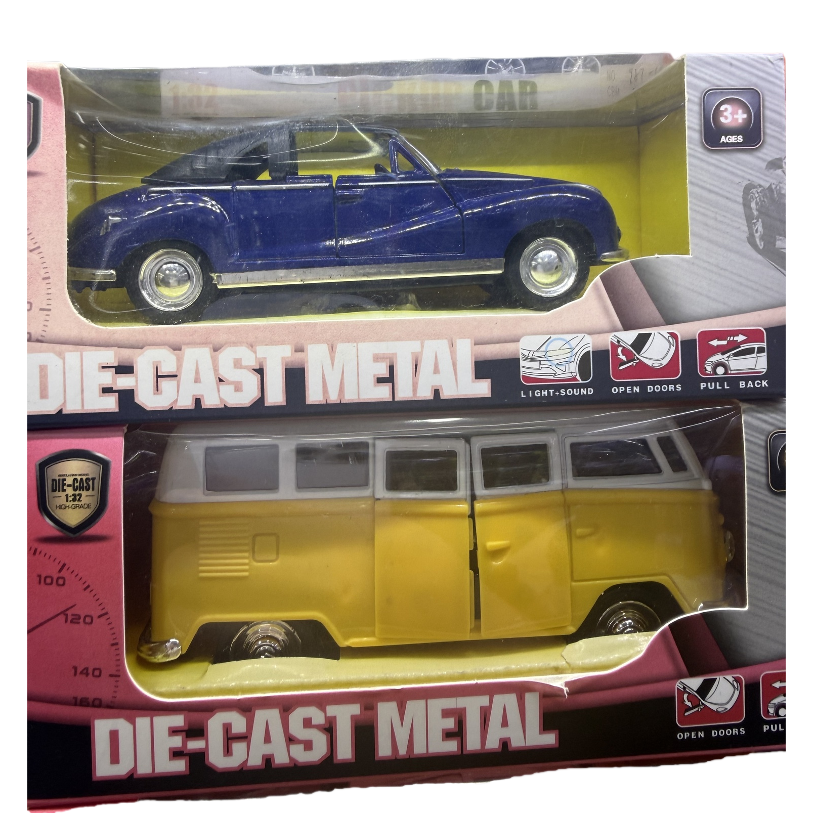 蓝色儿童玩具车 仿真遥控合金小汽车 男孩益智早教玩具 Item Picture