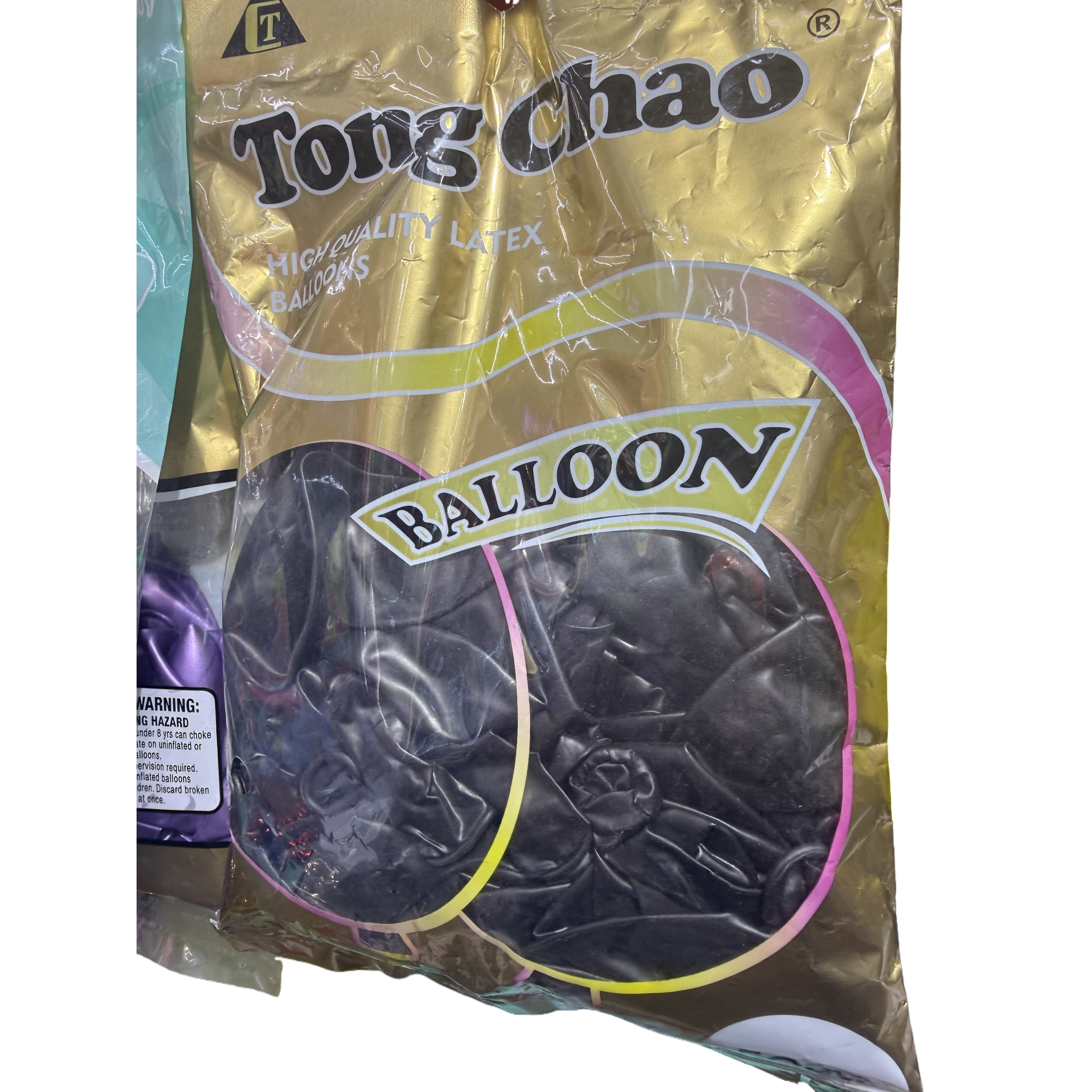 Golden packaging bag balloon set wedding and birthday party decoration supplies Item Picture