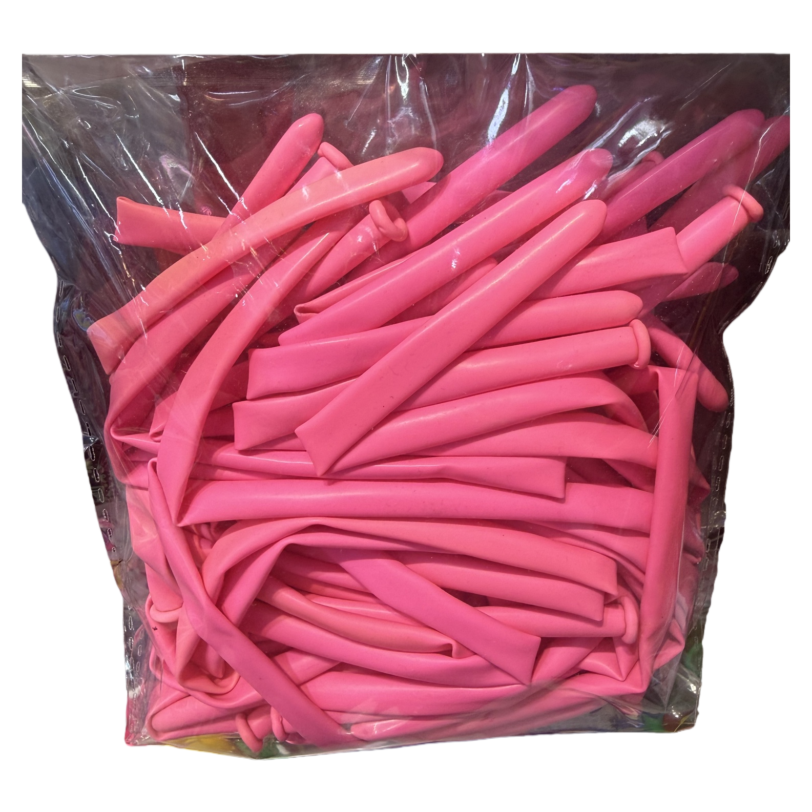 مصنوعة من اللاتكس من البالونات الوردية المملوءة بالغاز الهليوم لحفلات الزفاف وأعياد الميلاد Item Picture