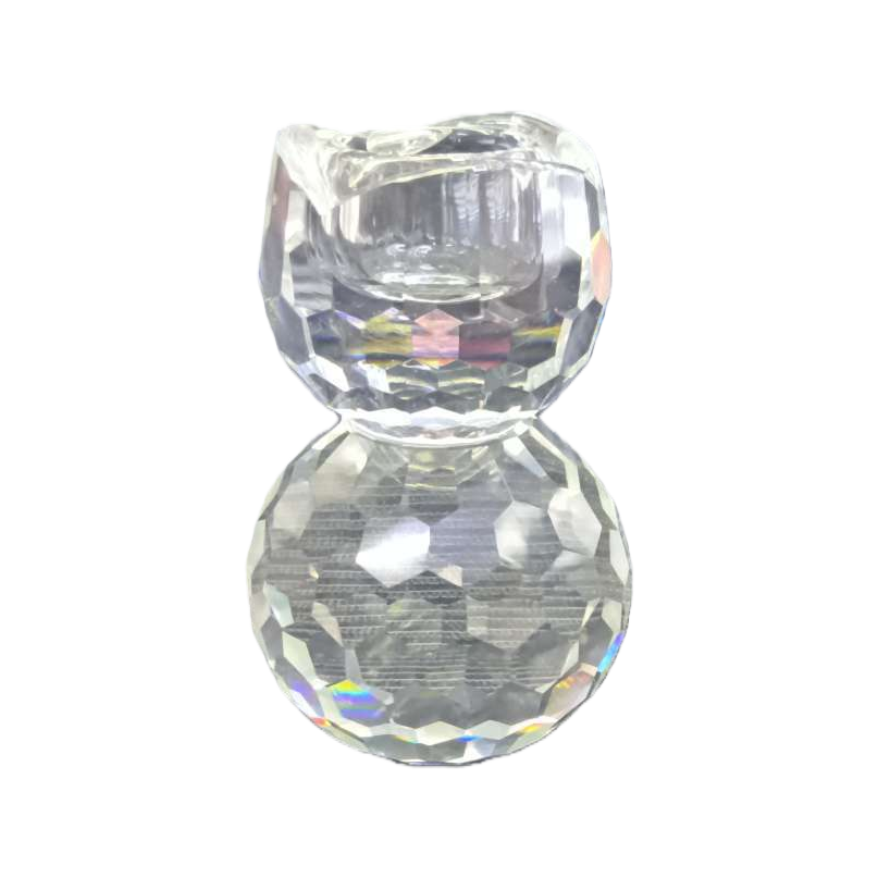 透明水晶猫形烛台摆件家居装饰桌面摆设创意礼物 Item Picture
