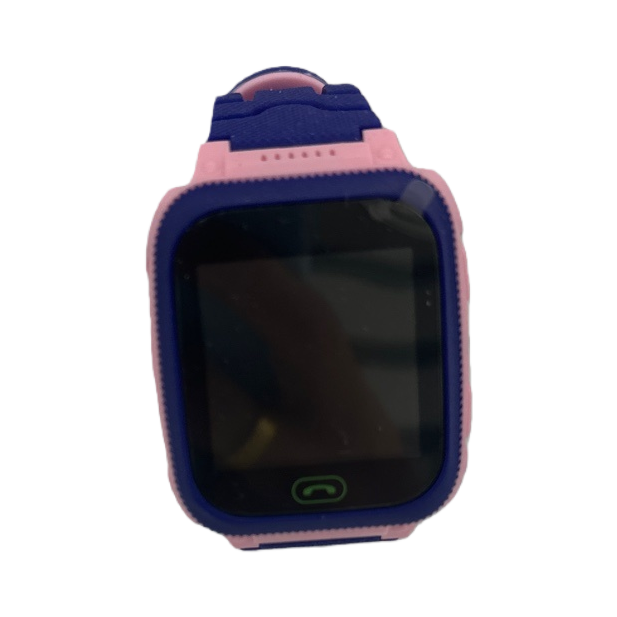 Pink frame, blue strap, children's smartwatch, positioning, waterproof, photo-taking and call Item Picture