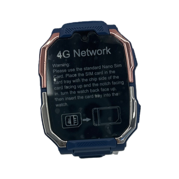 Blue smartwatch for men, heart rate monitoring during exercise, waterproof Bluetooth call Item Picture