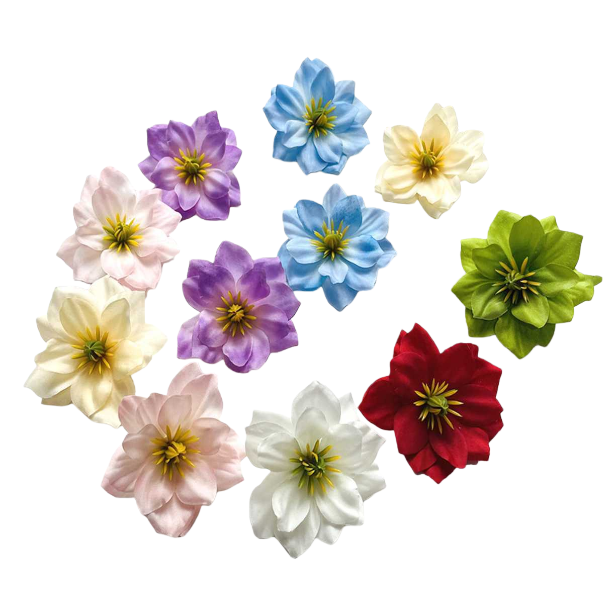 تزيِّن الازهار الاصطناعية المتعددة الالوان اشكال غرفة النوم المنزلية Item Picture