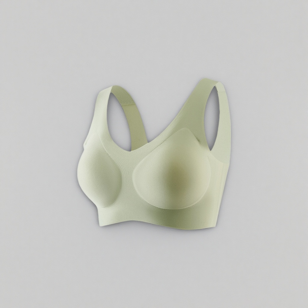 A soft cotton basic daily wear women's underwear in off-white color without underwire Specification image
