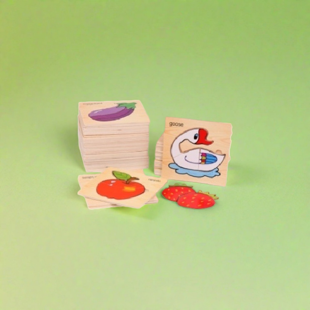Wooden jigsaw puzzle toys are children's educational and early enlightenment toys for boys and girls aged 3 to 6 Application Scenario