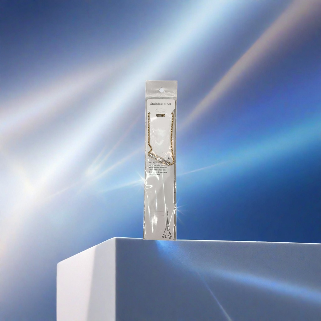 五彩玻璃儿童手链 手饰饰品 时尚手链 Specification image