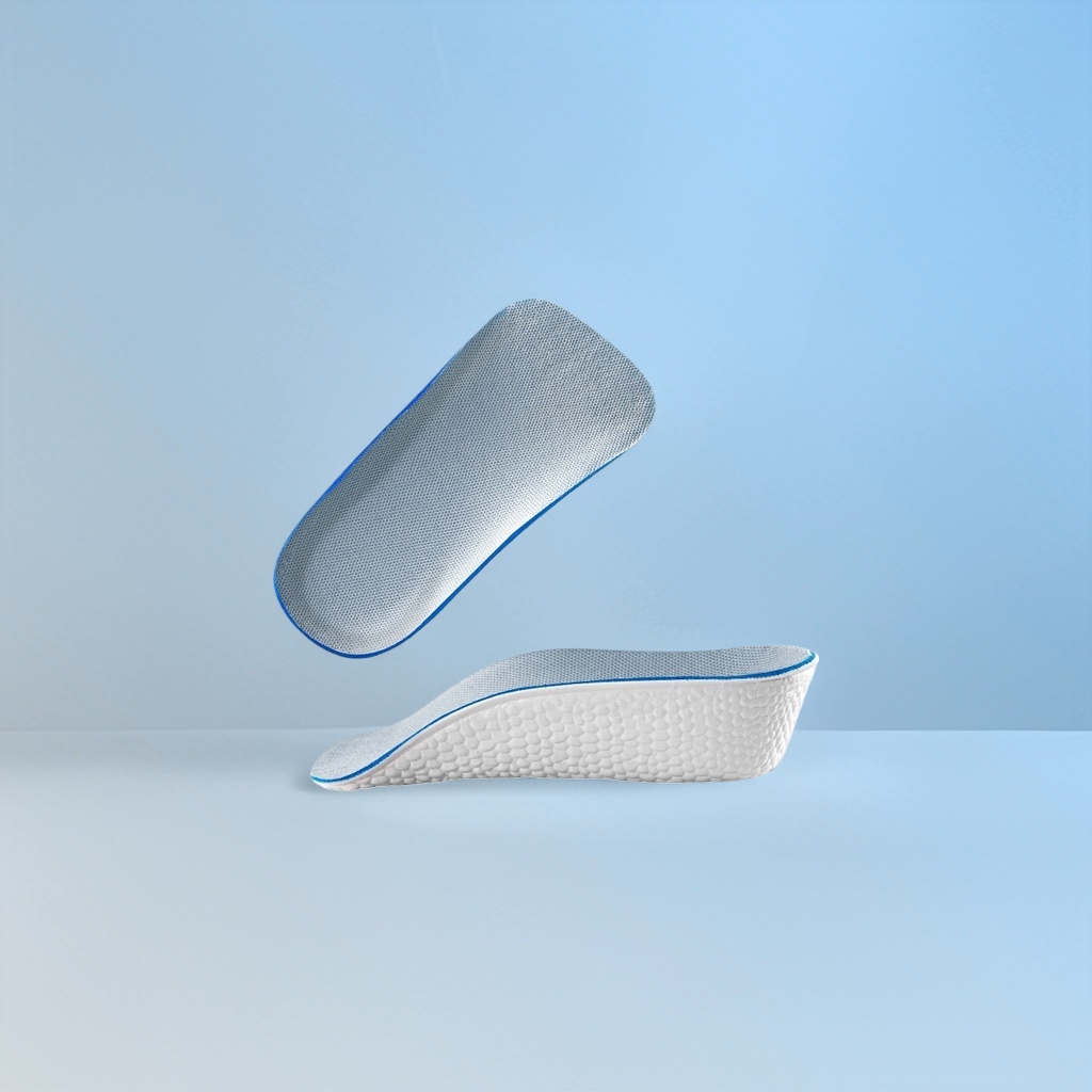 The blue-gray breathable and anti-slip insoles are comfortable, shock-absorbing and sweat-absorbing, suitable for both men and women