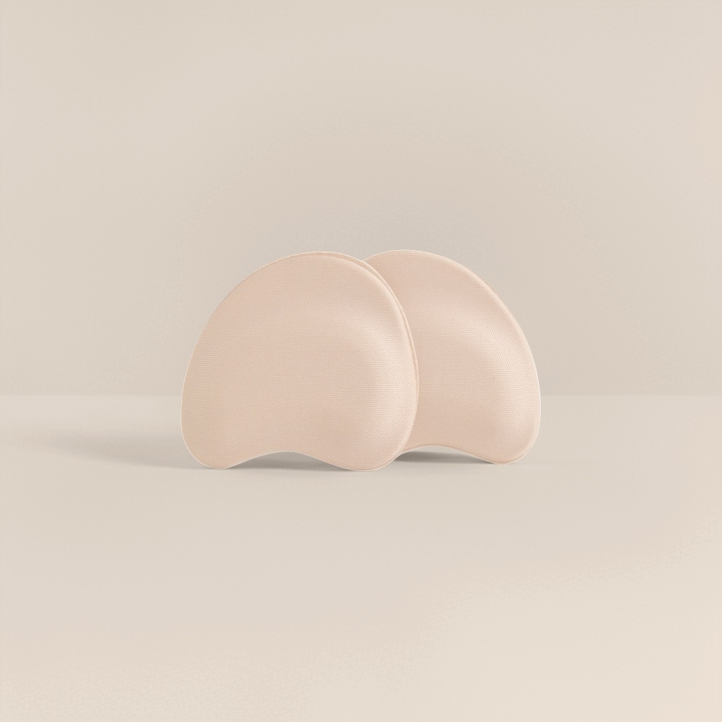 The beige breathable and anti-slip insoles are comfortable, shock-absorbing and sweat-absorbing, suitable for both men and women details Picture