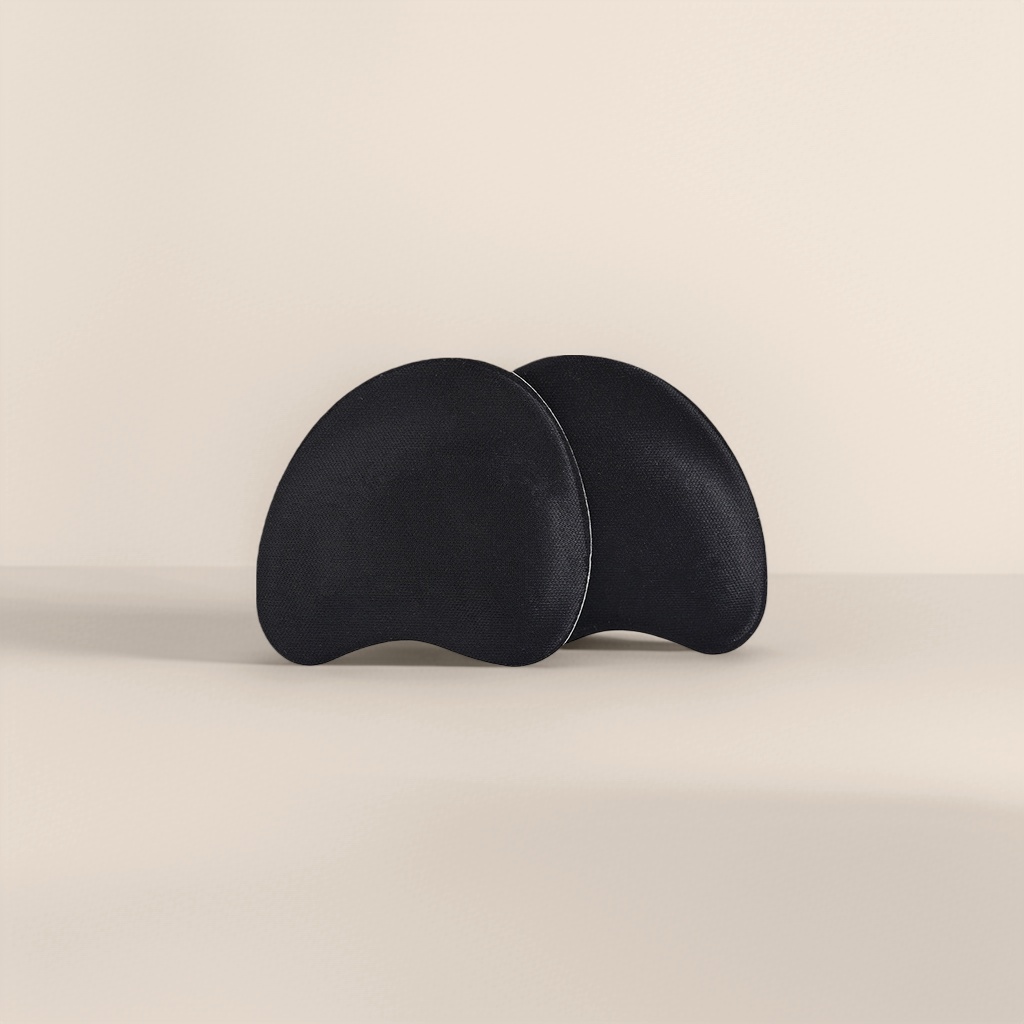 Black knee pads, thickened anti-slip and breathable sports knee protectors