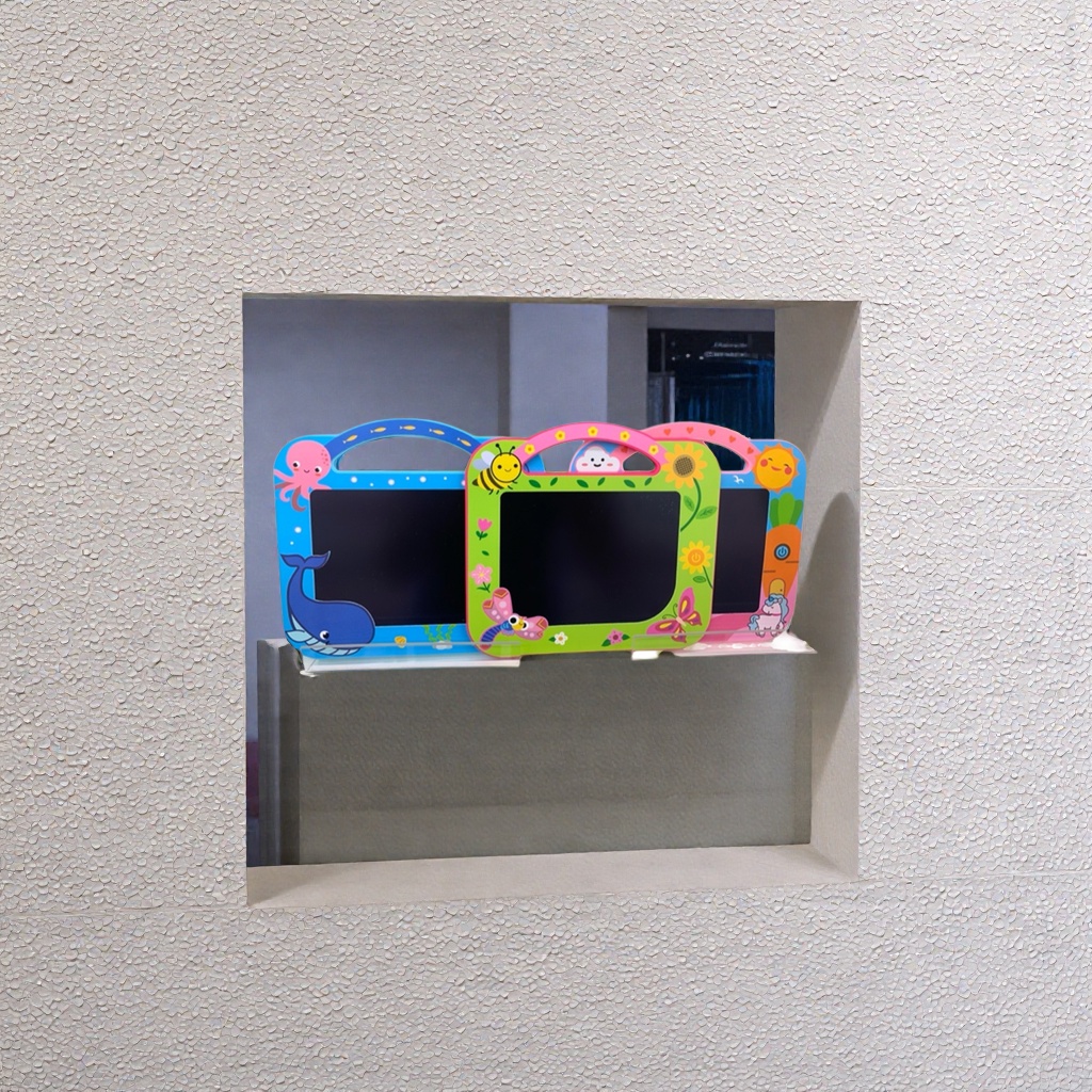 彩色儿童电子画板 可擦写LED手写板益智早教玩具