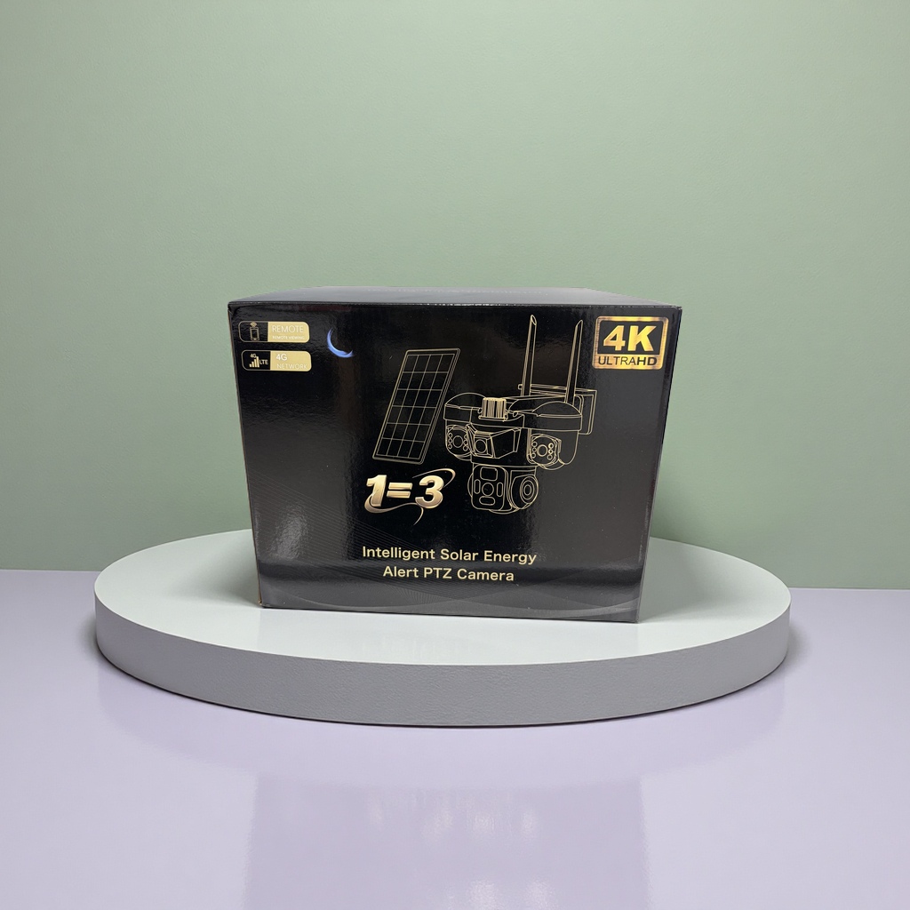 Black packaging box