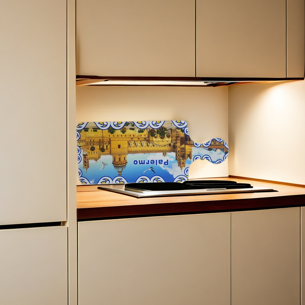 إطارات زرقاء وصفراء من الإطار التذكاري الكاتدرائية باليرمو بالباليرمو Specification image