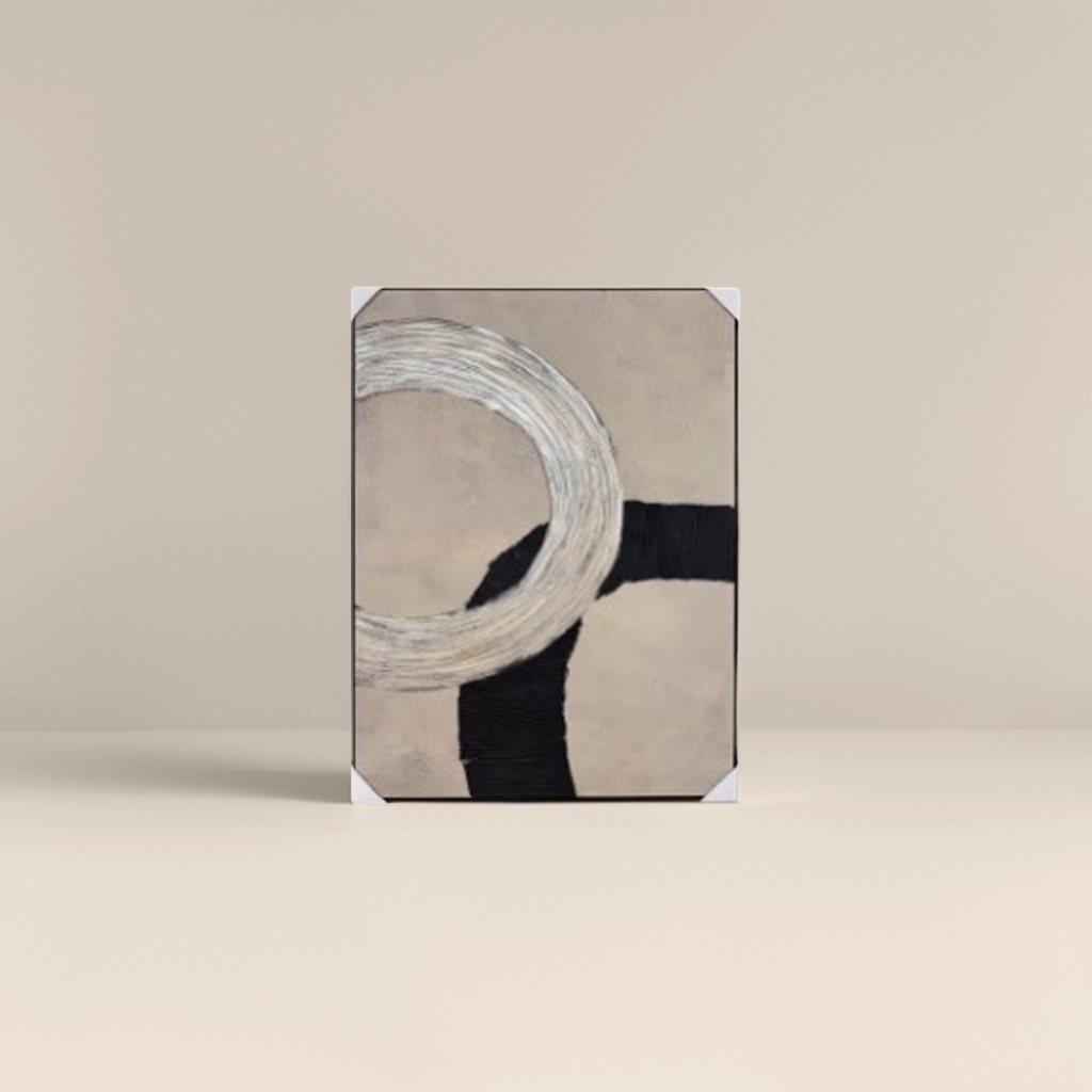 نسيج رمادي أسود على شكل رمادي Specification image