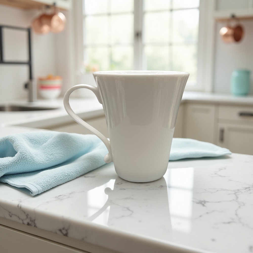 White ceramic cup home simple and high-appearance-level heat-resistant coffee and tea set Specification image