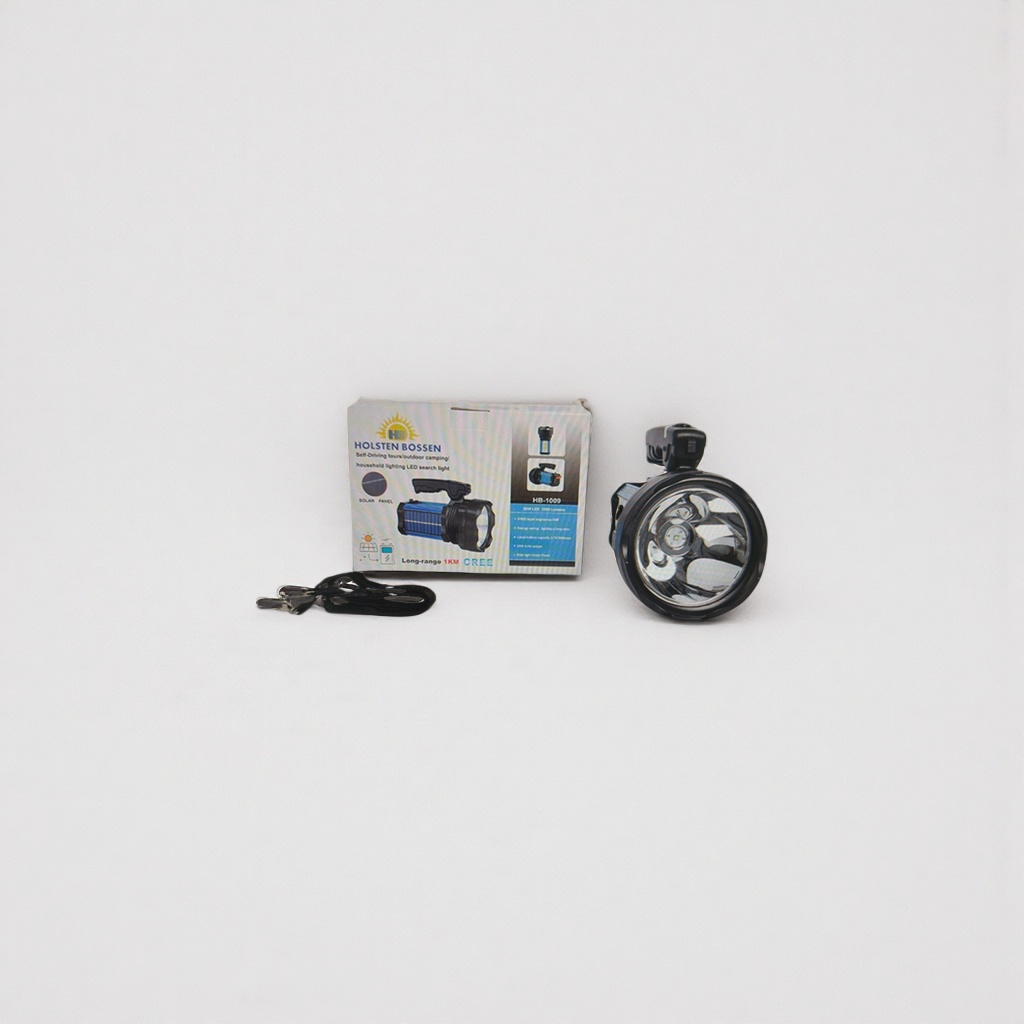 Blue solar flashlight for charging and lighting, outdoor emergency strong light portable Application Scenario