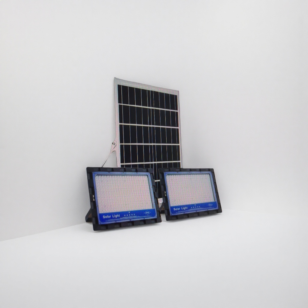 Black solar lamps for outdoor courtyard lighting are waterproof, energy-saving and require no wiring Application Scenario