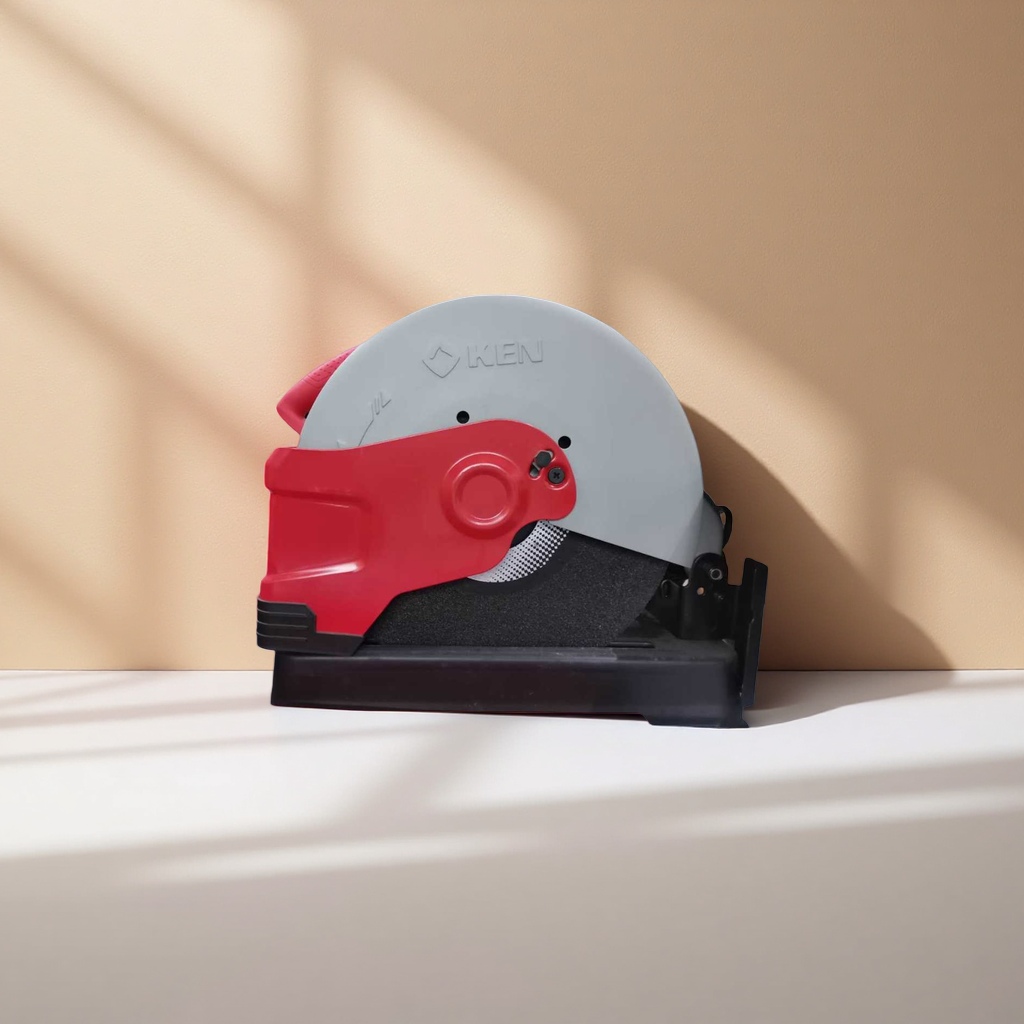 Red and gray alternating handheld cutting machine, a multi-functional portable household metal and stone cutting machine details Picture