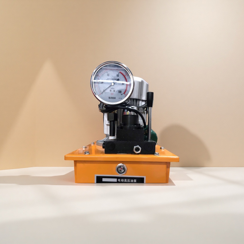 Orange electric high-pressure oil pump, DC 24V high-flow maintenance-free vehicle-mounted air pump Specification image
