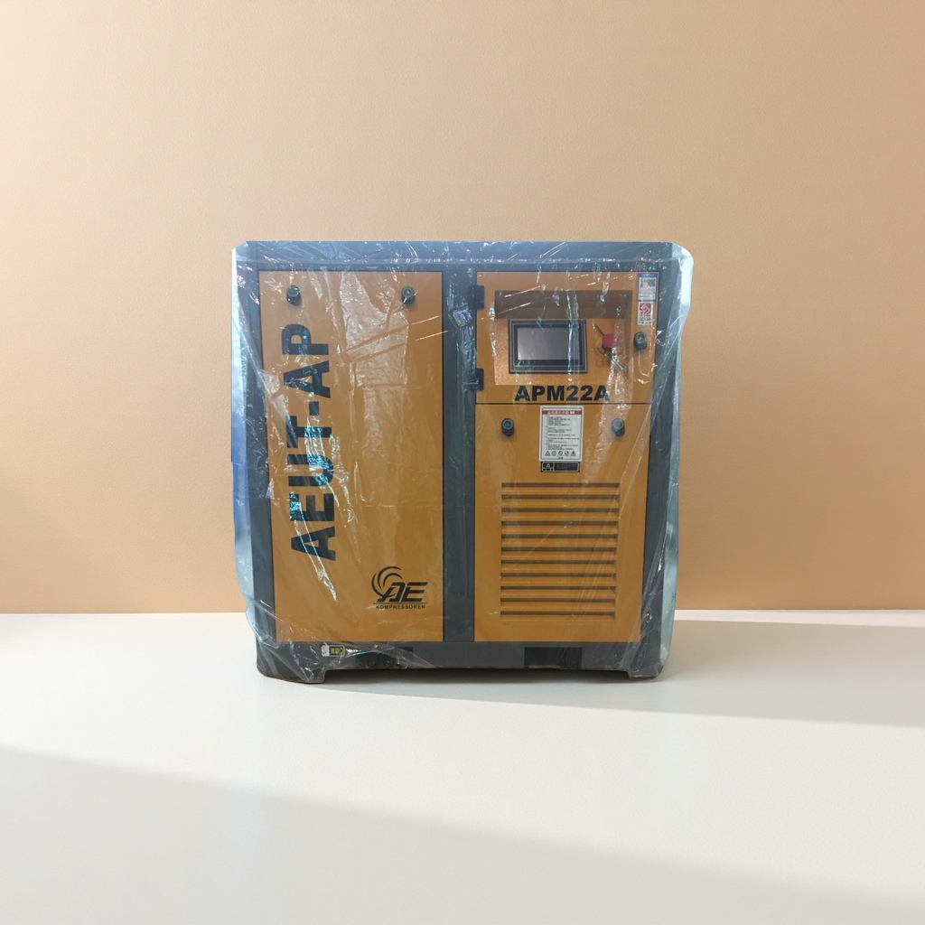 橙色工业压缩机 30L储气罐 静音空压机 家用维修充气