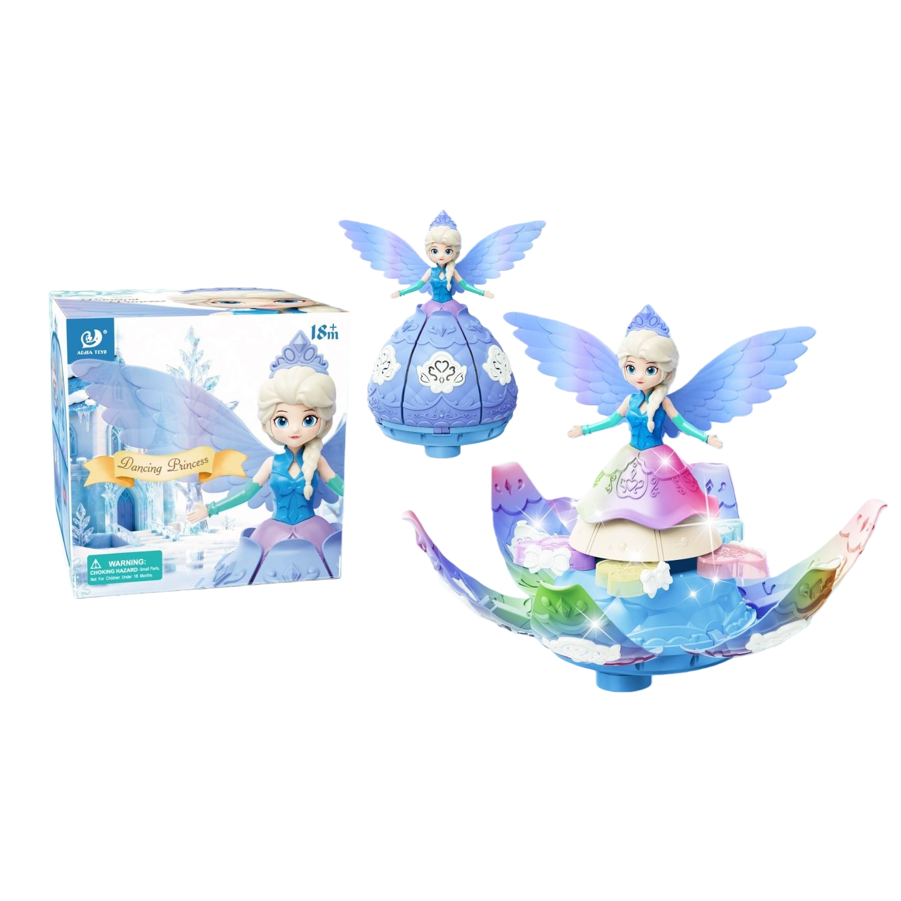 Blue Wing Princess toy Electric Barbie doll toy Item Picture