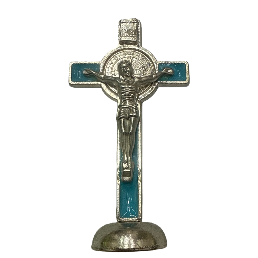 صلبان فضية، صلبان زرقاء مثل قلادة Item Picture