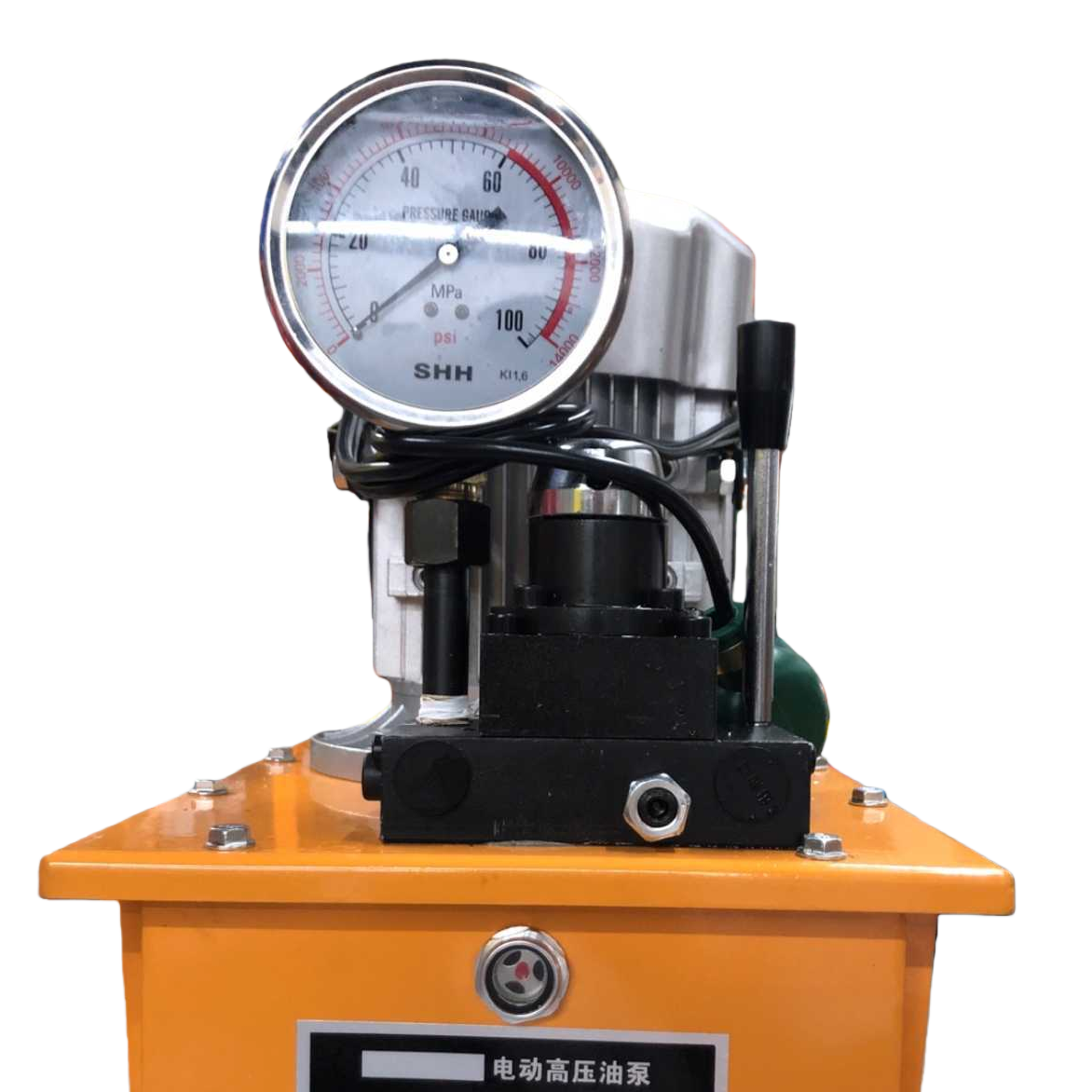 Orange electric high-pressure oil pump, DC 24V high-flow maintenance-free vehicle-mounted air pump Item Picture