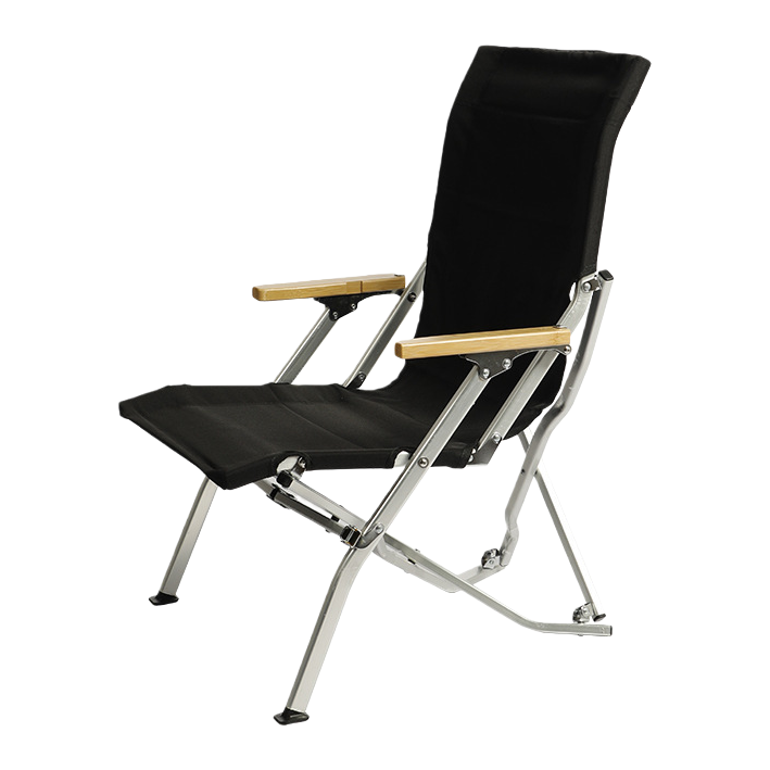 The black folding chair is portable for outdoor use. The small household stool is light, easy to store, load-bearing and durable Item Picture