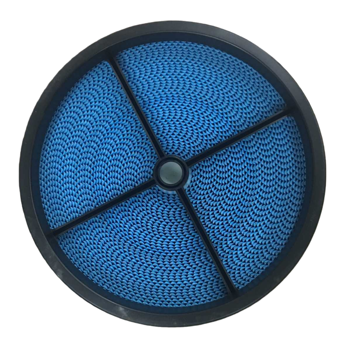 The blue honeycomb-shaped circular filter screen replaceable set is compatible with various water purification devices Item Picture