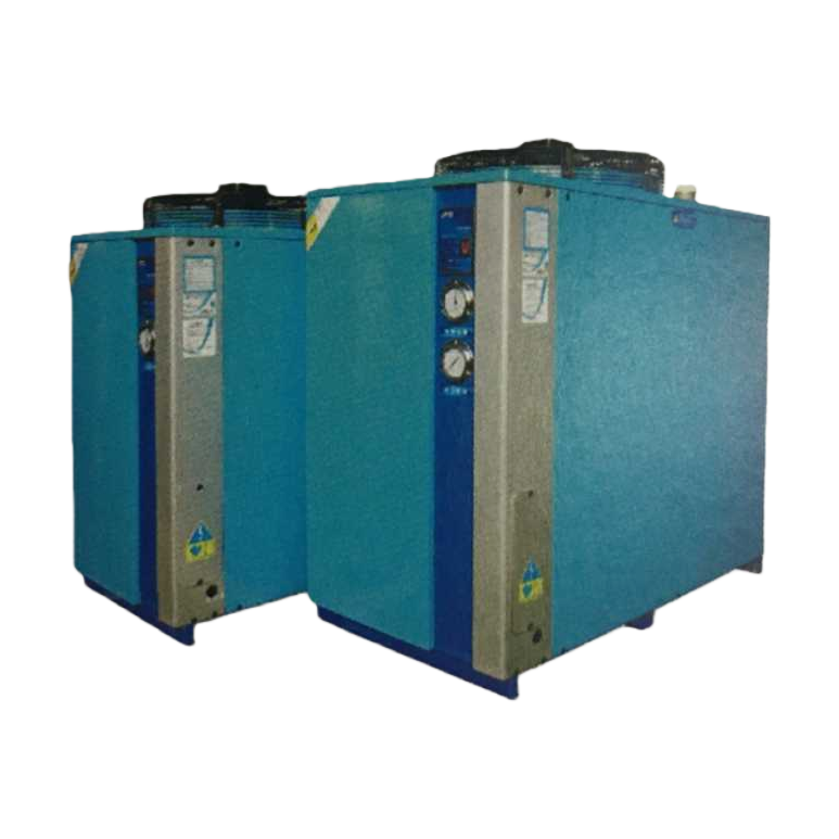 Blue industrial refrigeration equipment, low-temperature cooling unit, industrial-grade refrigeration machine Item Picture