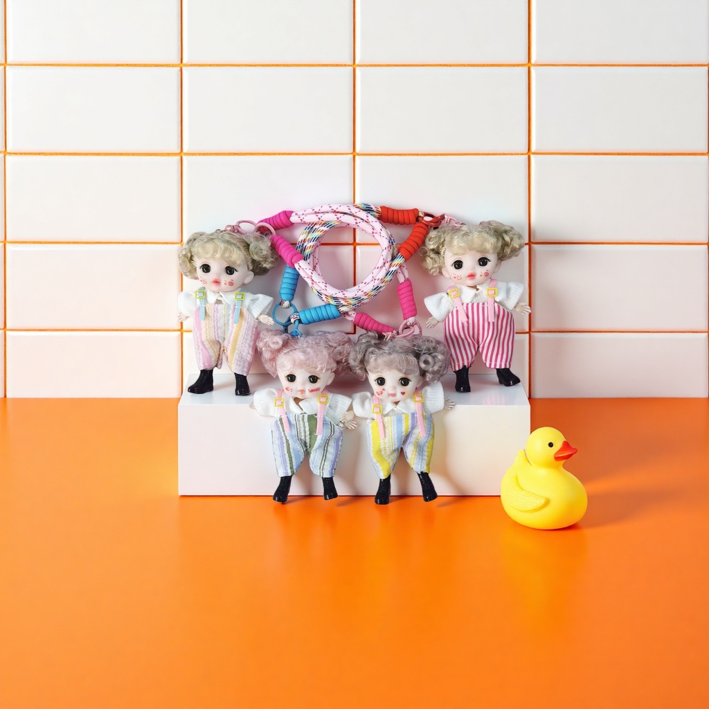 Colorful rope pendant, hand-woven cute style home decoration pendant Application Scenario