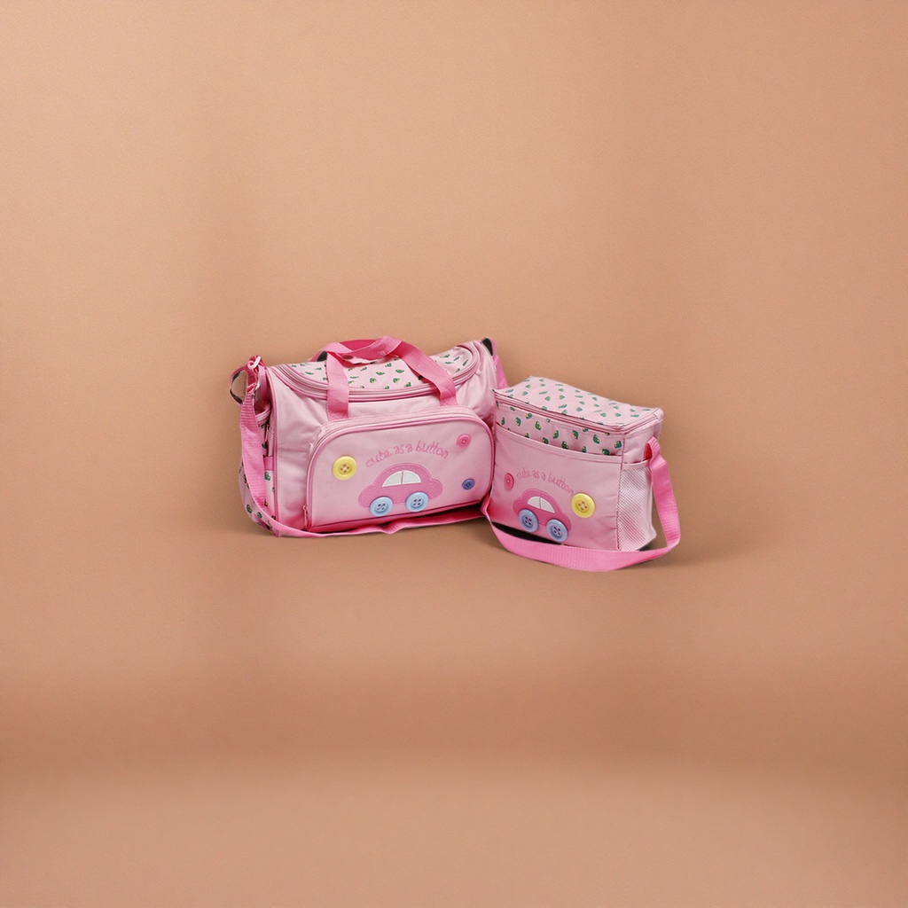 Pink children's bags, primary school bags, kindergarten handbags, lightweight, waterproof, adjustable straps details Picture