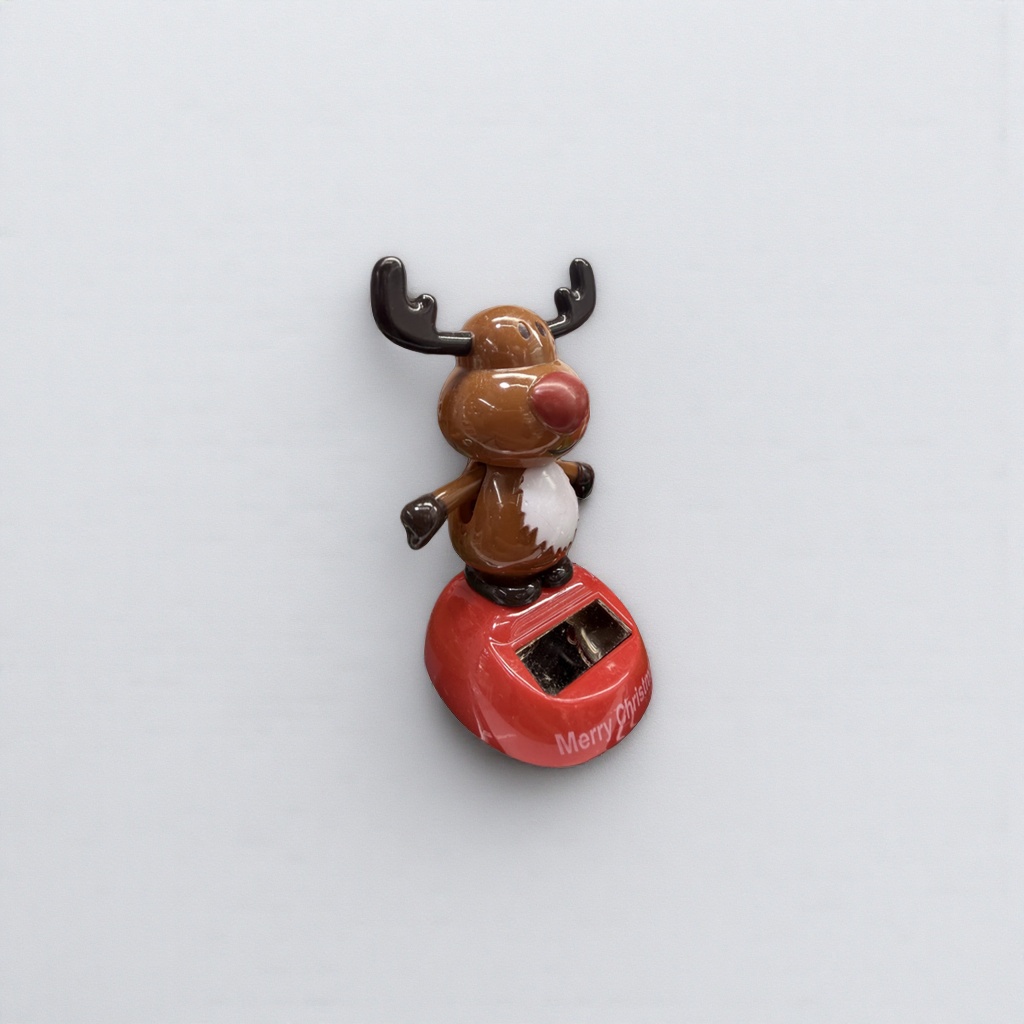 棕色驯鹿毛绒玩具可爱家居摆件儿童礼物 plush鹿玩偶